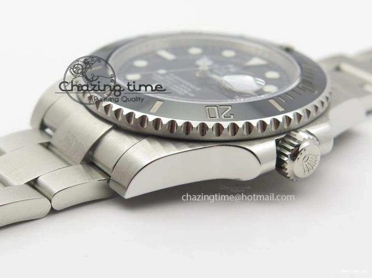 0103 Colorful Submariner 116610 LN Black Ceramic JF 1:1 Best Edition On SS Bracelet A2836 V 3977